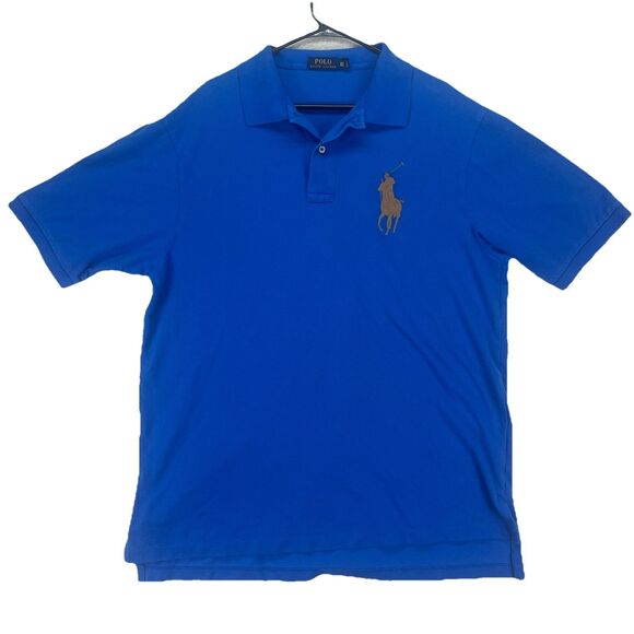 Polo Ralph Lauren Shirt Mens XLT Extra Large Tall    Blue  Big‎  Pony  Crest - Picture 1 of 6